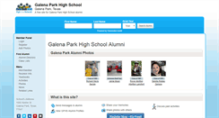 Desktop Screenshot of galenaparkhighschool.org
